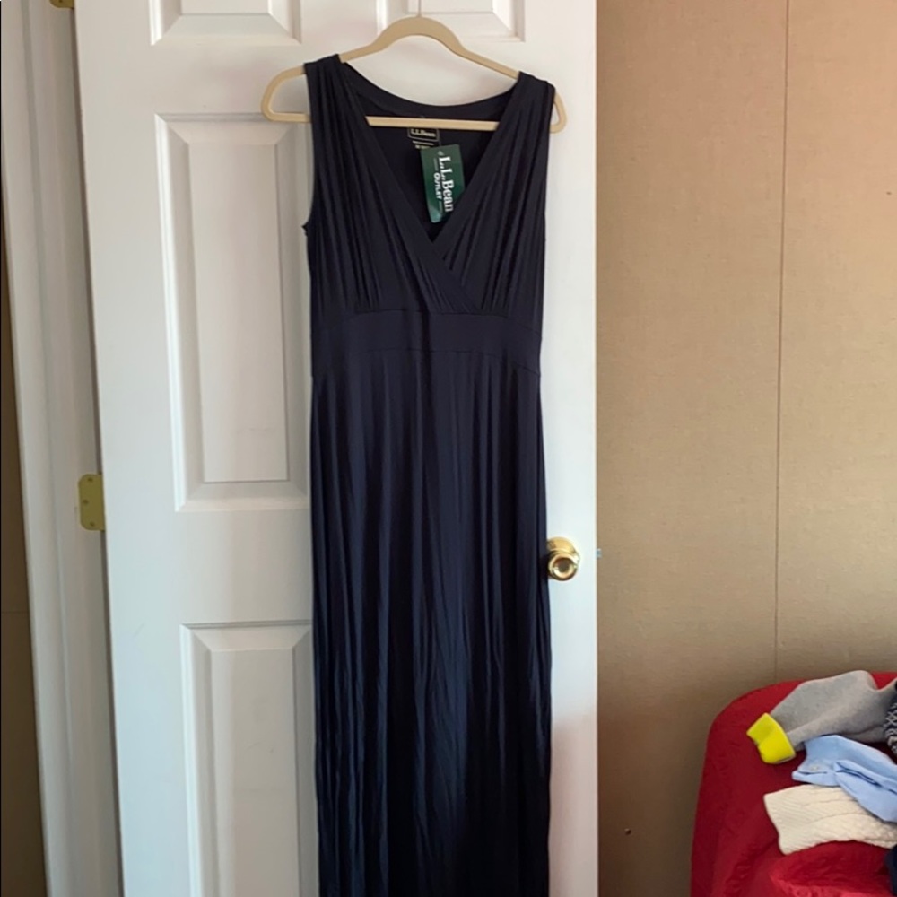 ll bean maxi dress medium